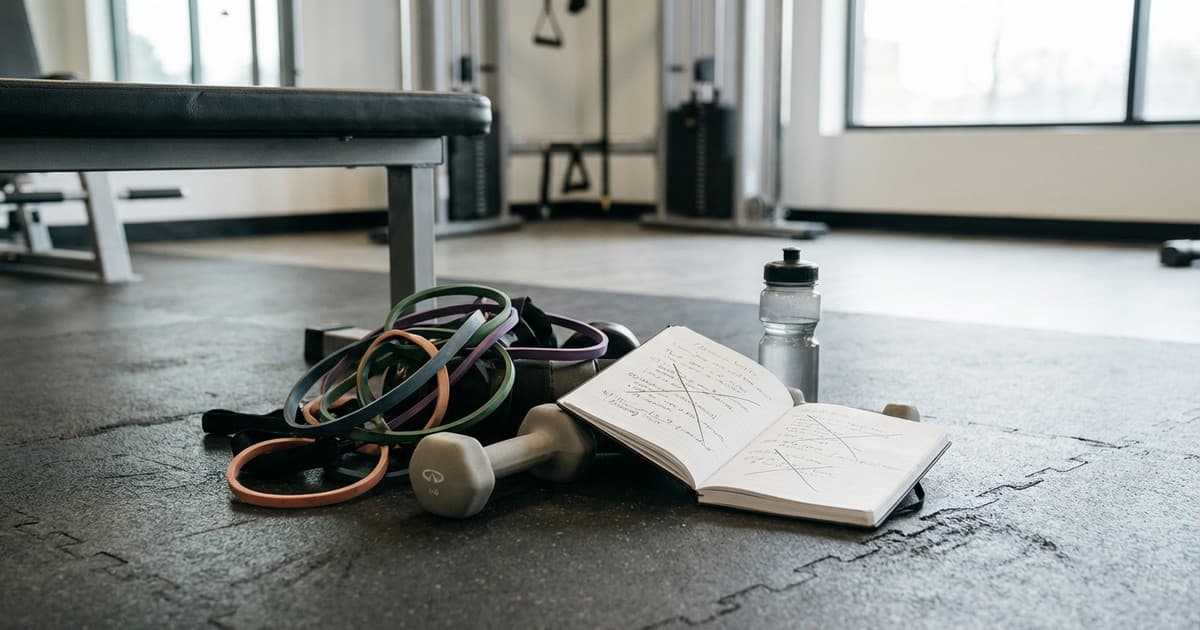 Poor recovery and inconsistent routines stall beginner fitness gains